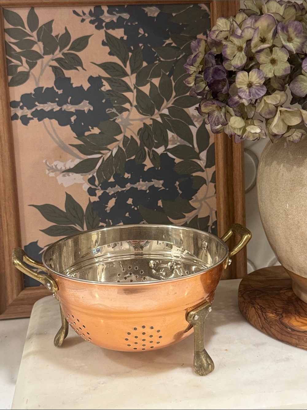 Vintage-Style Berry Colander